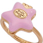 Polly Pocket Ring – Nostalgic Enamel & Resin Charms, Nickel-Free Finish Size 7