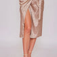Jacquard Leopard Wrap Skirts