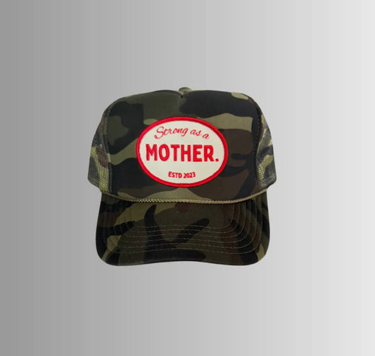 Vintage Mother Patch Hat- T Camo