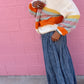 Washed Pinktuck Wide Leg Pants