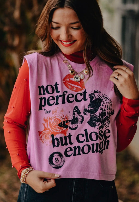 Not Perfect Muscle Tee