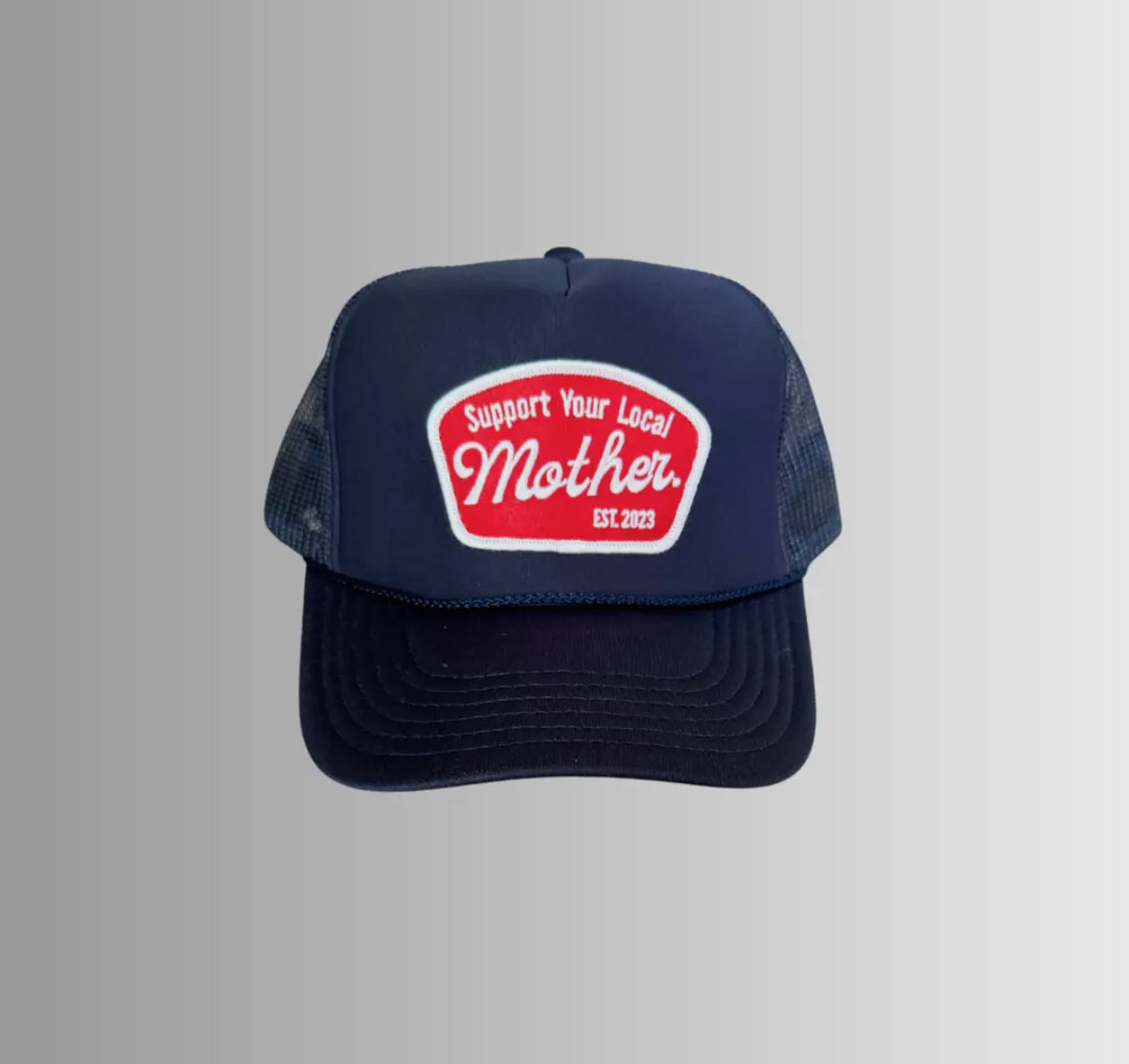Support Your Local Mother Patch Hat- Navy