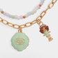 Polly Pocket 2 Row Charm Bracelet