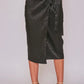 Jacquard Leopard Wrap Skirts