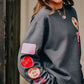 Love Vintage Patch Sweatshirt