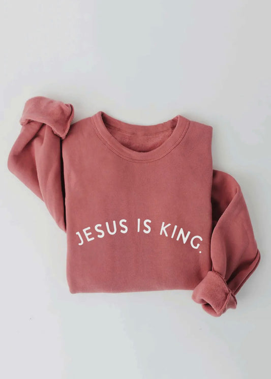 Jesus is King Crewneck