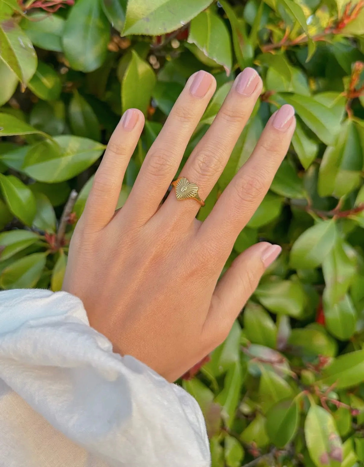 Radiant Heart Ring