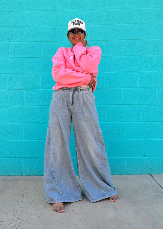 Wide Leg Jeans