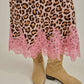 Leopard with Lace Skirt