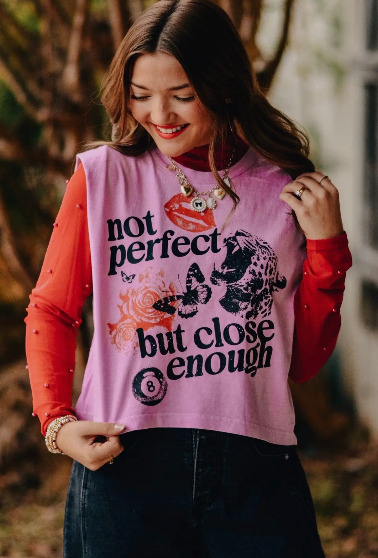 Not Perfect Muscle Tee