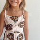 Baby Girls Football Romper