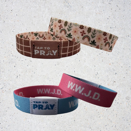 Tap To Pray Wristband.