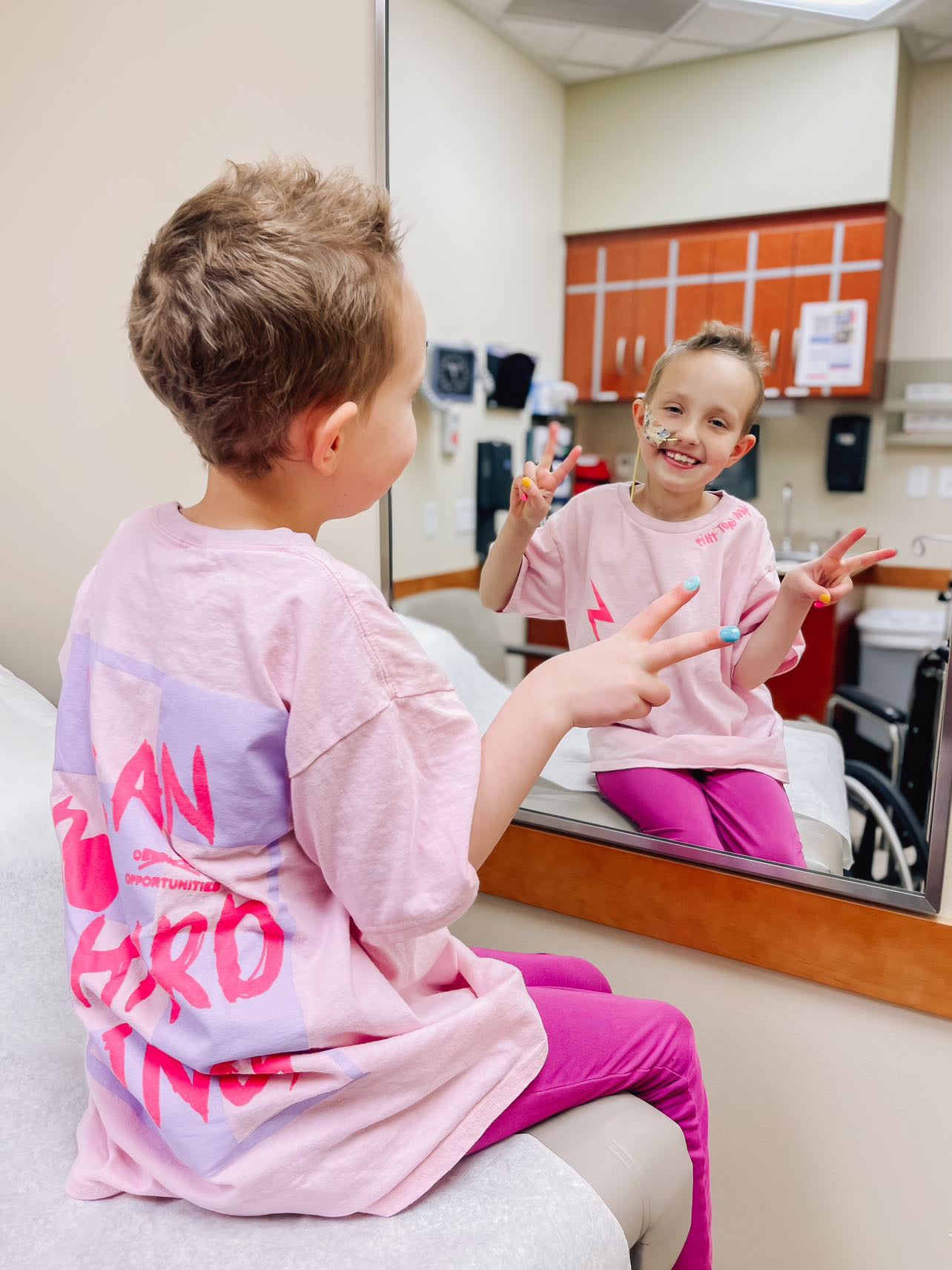 Pink "I Can Do Hard Things" Tee