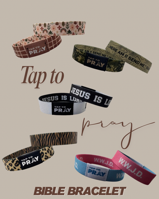 Tap To Pray Wristband.