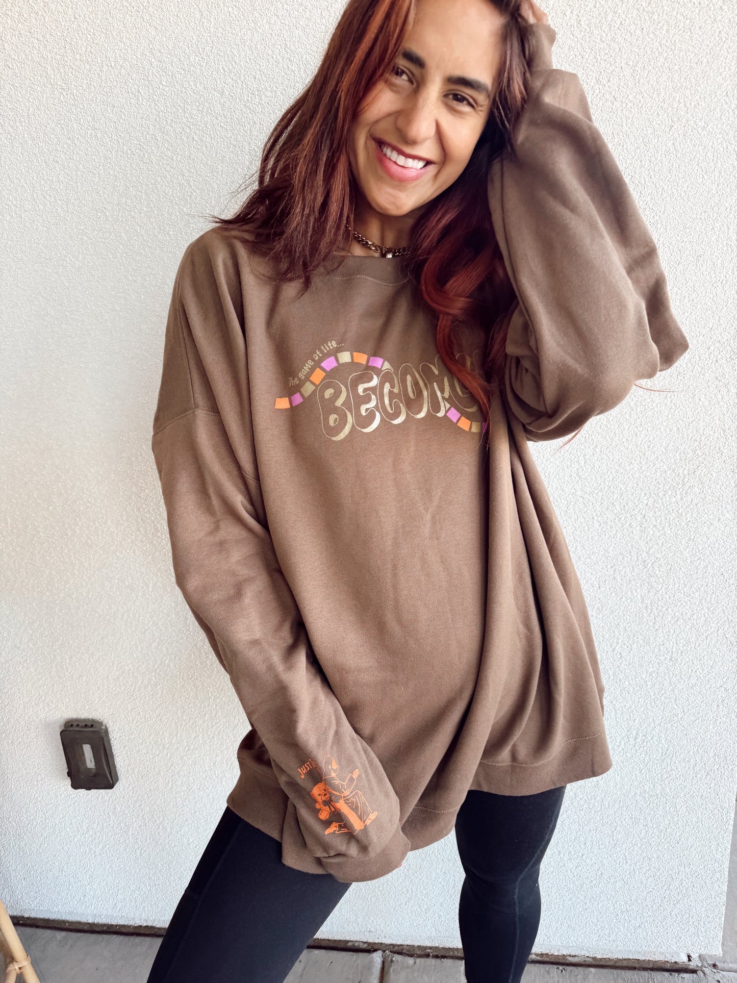 Brown Becoming Sweatshirt