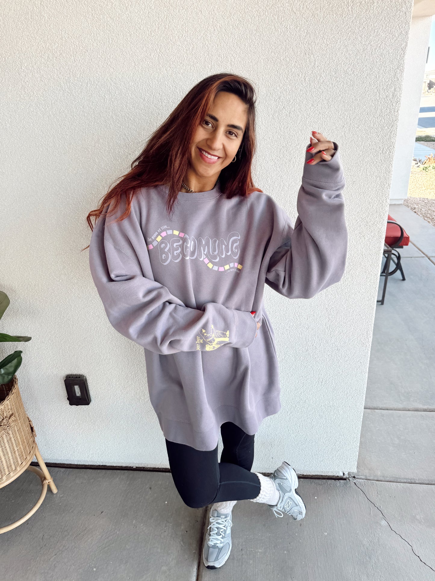 Lavender Becoming Sweatshirt