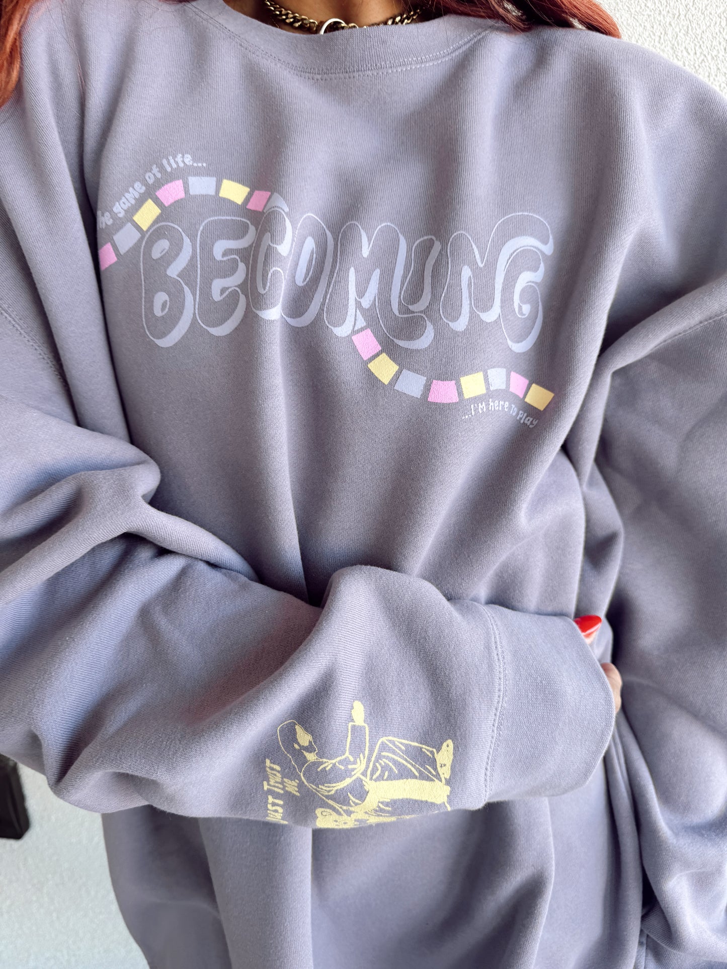 Lavender Becoming Sweatshirt