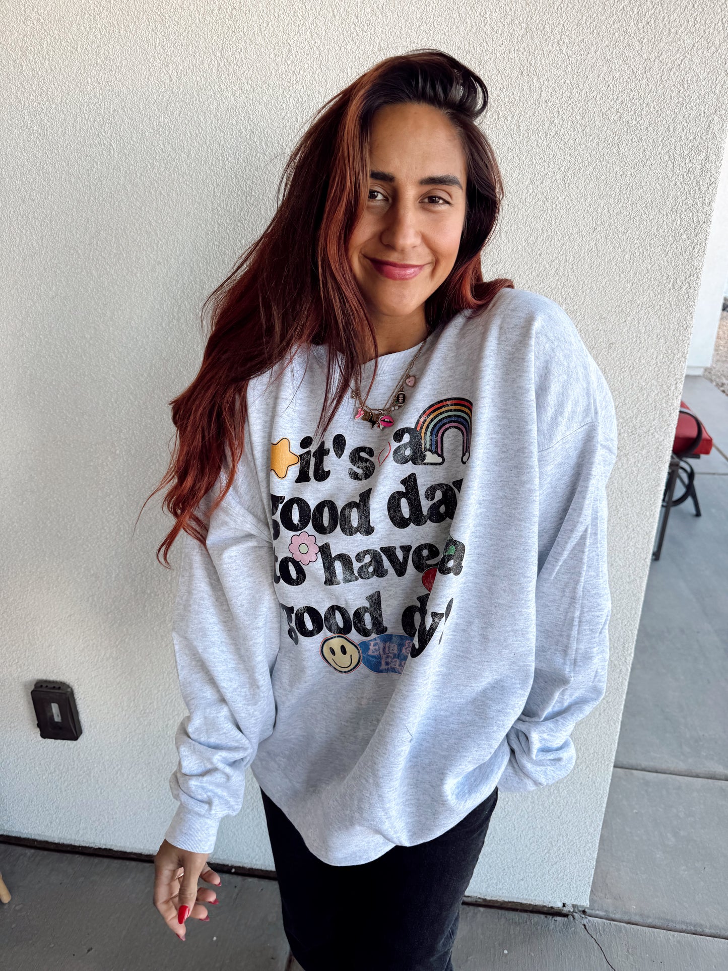 Good Day Graphic sweatshirt