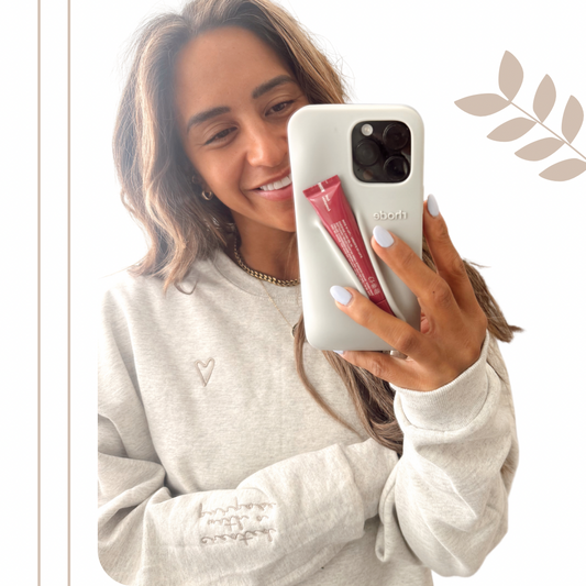 Created with a Purpose  Embroidered Sweatshirt