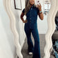 DENIM Western Bellbottom Jumpsuit