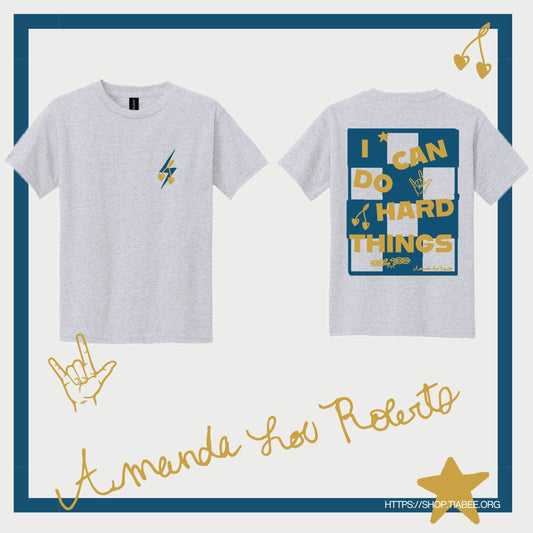 PREORDER Amanda’s "I Can Do Hard Things" Tee • ASH GREY