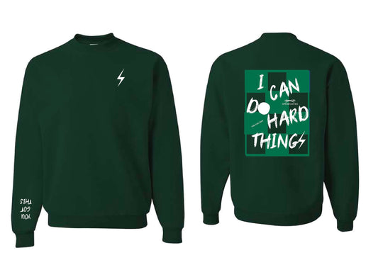 BOYS Dark Green Revamped "I CAN DO HARD THINGS"