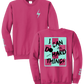 PREORDER Sangria + Teal/Black  "I Can Do Hard Things" Sweatshirt