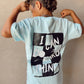 BLUE I Can Do Hard Things T-SHIRT// Check Size Chart